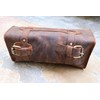 american blue Buffalo Leather Handlebar Saddle Motorcycle Bag Bicycle Tool