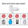 Water Cooler Spigot Compatible with Rubbermaid Gott Cooler Valve (Pack