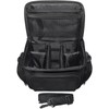 Xit XTCC4 Deluxe Digital Camera/Video Padded Carrying Case, Medium (Black)