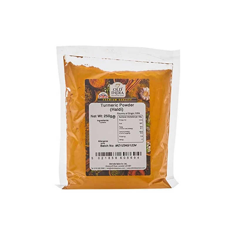 Old India Turmeric Powder (Haldi), 250 g