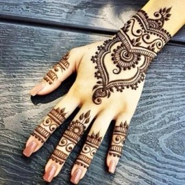 Henna Temporal 100% Natural para Tatuajes Piel Mandalas 2 Tubos, Negro Colores a Escoger