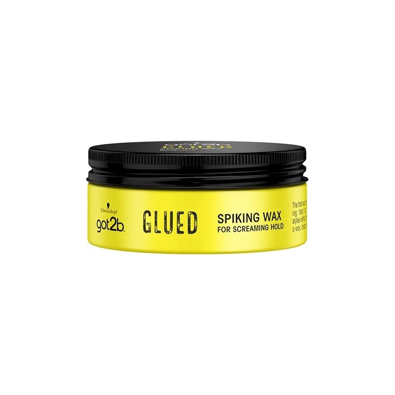 Schwarzkopf got2b Glued Spiking Glue, Hair Wax, Strong Hold for
