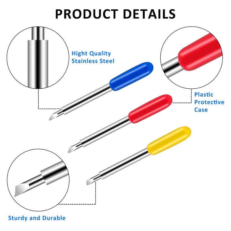 Roland Cutting Blade Vinyl Plotter Blades Cutter Carbide Blade 50pcs