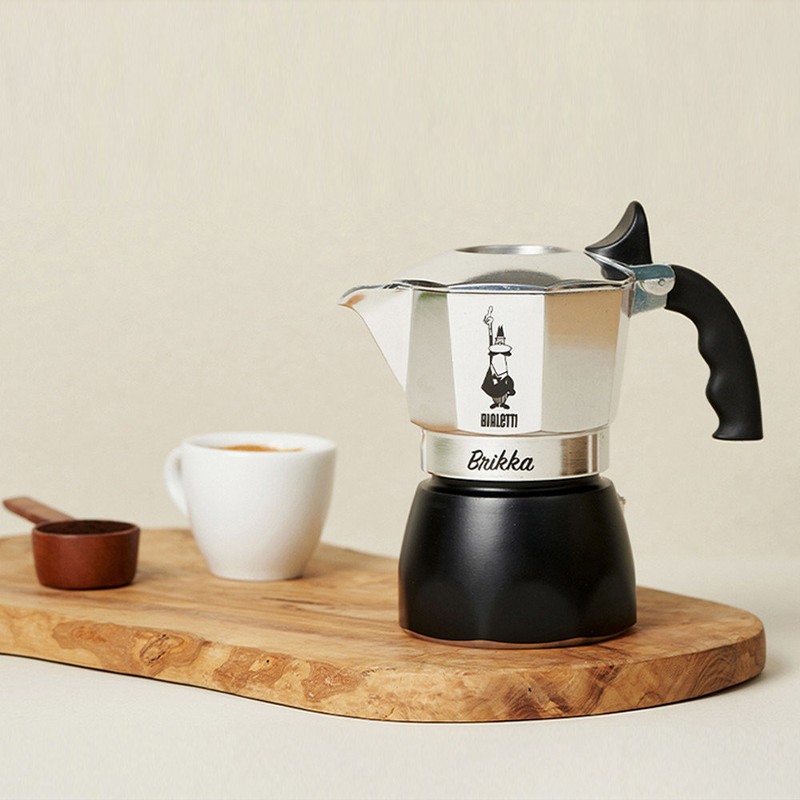 Bialetti Moka Pot New Brica Induction New Venus Collection, 14.