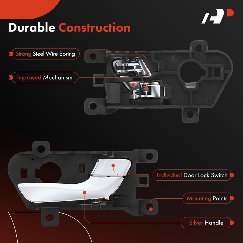 A-Premium Front Right Passenger Side Interior Door Handle Compatible with