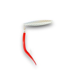 RUN OFF LURES Hammered Diamond JIGS (RED, 2OZ)