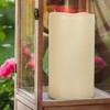 7LinRay 6" x 12" Extra Large Waterproof Outdoor Flameless Candle