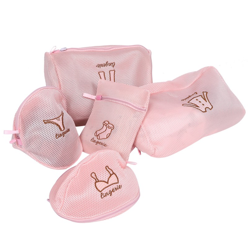 5Pcs/Set Clothing Washing Laundry Net Bag for Bra Underwear Socks