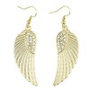 Angel Wings Earrings in a Gold Shade
