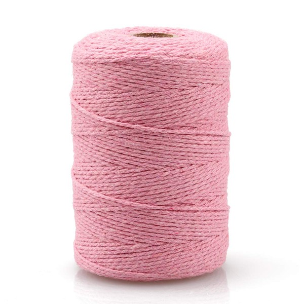jijAcraft 200M Cotton Twine, Durable Baker's String, Perfect for Baking,