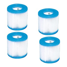 FFYan 4pcs Swimming Pool Filters for Intex Type H Filter Cartridge,Replacement for Type H - 29007P