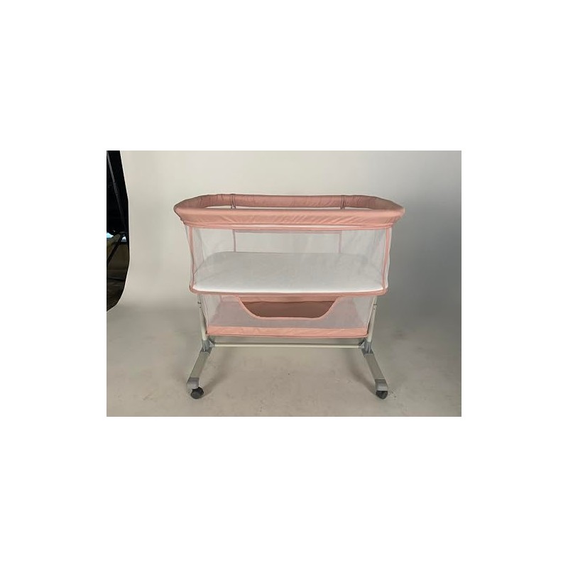 Cowiewie Bedside Bassinet Pink