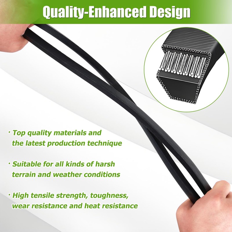 54 Inch Lawn Mower Deck Belt Replacement for Husqvarna 592951801