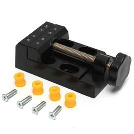 Tokyo Goods Market Increased Work Efficiency Fine Work Firmly Fixed, Small Tabletop Vice, Mini Vice, Easy Installation, Plastic Model, Garage Kit, Accessory Making,