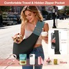 YUDODO Adjustable Dog Sling Carrier for Small Dogs, Puppy Crossbody