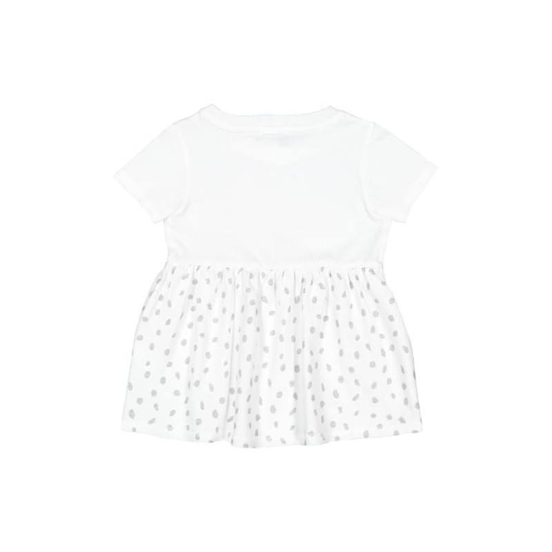 inktastic Boo I Mean Moo Infant Dress 6 Months White