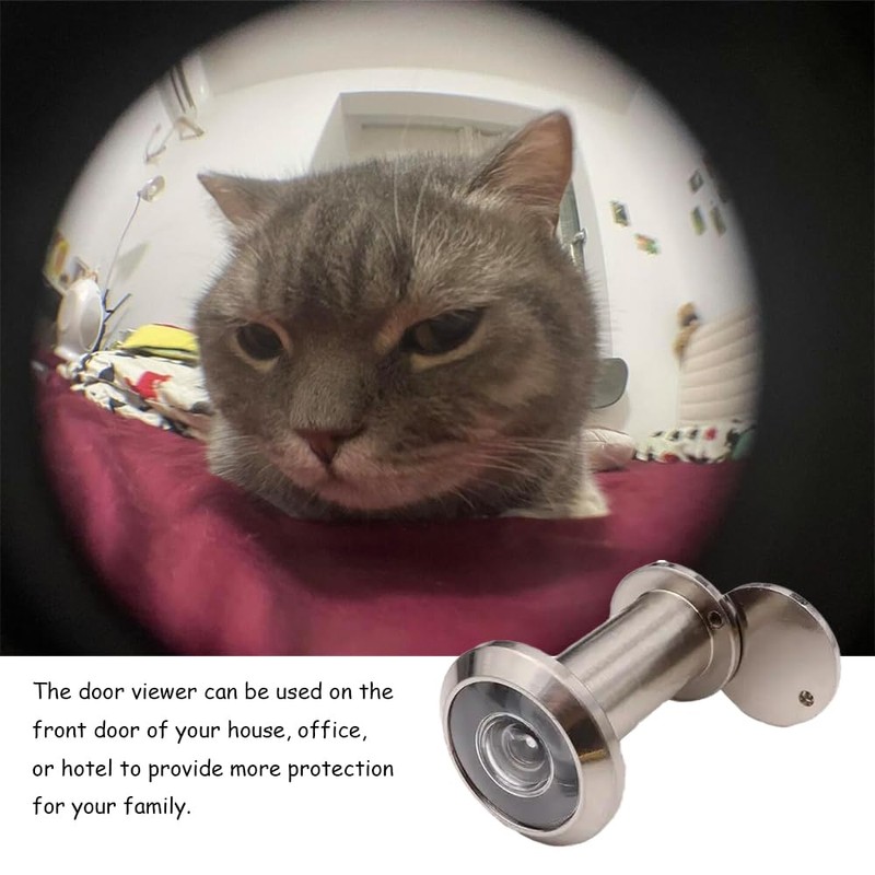 Door Viewer,Super-Wide Angle Door Viewer Easy Install Scratch-Resistant Enhanced Privacy