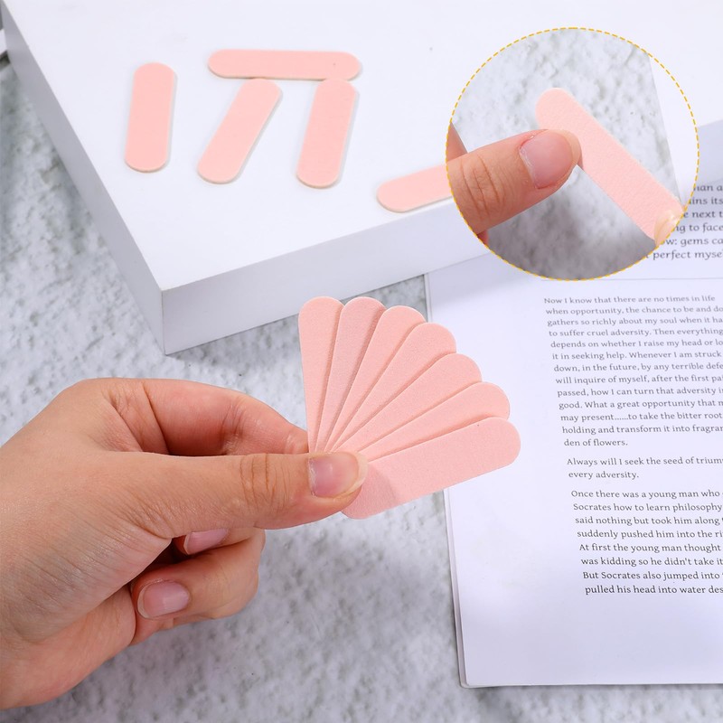 40 Stück Einweg Maniküre Set Doppelseitig Einzeln Verpackt Mini Nagelpuffer