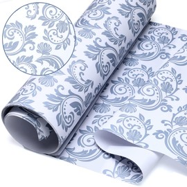 Eersida 20 Sheets 14 x 19.5 Inch Scented Drawer Liners for Dresser Non Adhesive Fragrant Drawer Liners Paper for Bedroom Kitchen Cabinet Home Shelf Closet(Classic Flower)