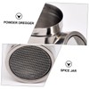 BIUDECO 2Pcs Stainless Steel Cocoa Powder Scoop Fine Mesh Top