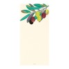 Midori 89592006 Single Pencil Notebook, Autumn Letter, Foil and Olive