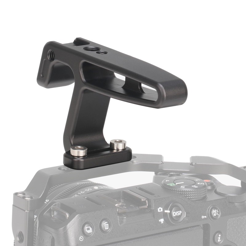 FOTGA Mini Top Handle with 1/4-20 Screws, Top Handle Side