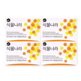 Plant Nara Chamomile Moisture Soap 100g x 4-Pack for Face and Body Bath 2ea