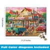 Buffalo Games - 500 piece Jigsaw Puzzle - Americana Collection