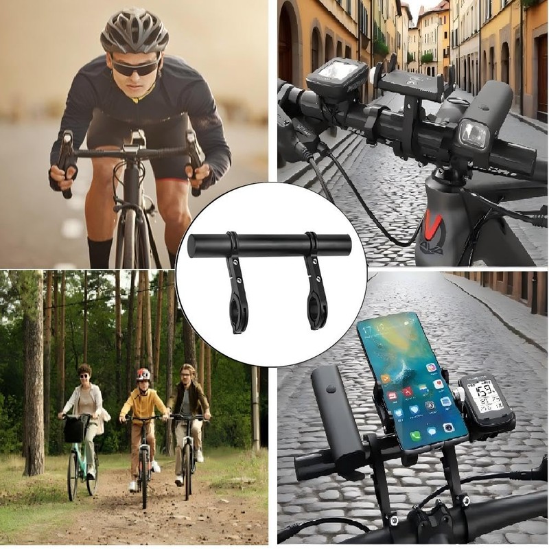 30 cm Bicycle Handlebar Extension, Bicycle Handlebar Extender, Aluminium Extender