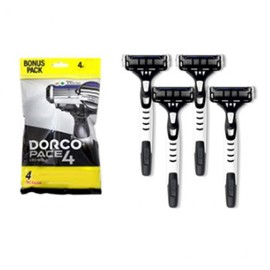 Dorco Face 4 travel portable four-blade razor 4P 3ea