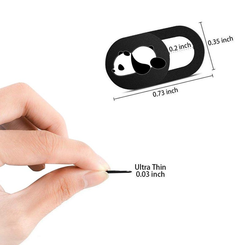 Webcam Cover Slide Cute Pattern Web Camera Cover 0.7mm Thin