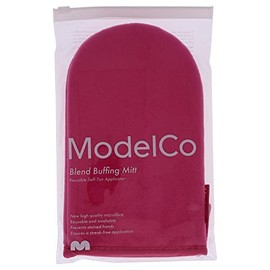 ModelCo Tanning Essentials - Tan Mousse And Blend Buffing Self-Tan Mitt - Blendable, Streak-Free Foam Formula - Ensures Effortless Blending Into The Skin - Protects Hands From Unwanted Staining - 2 Pc