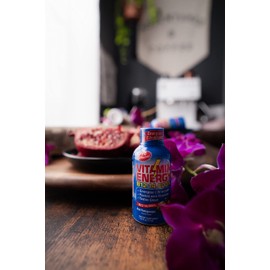 Vitamin Energy B12 Energy Drink Shots, Acai Pomegranate Flavor, Up to 7+ Hours of Energy, 1.93 Fl Oz, 4 Count