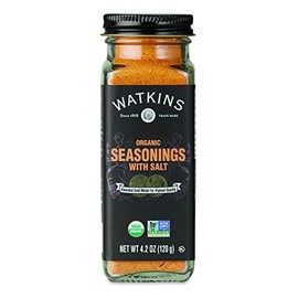 Watkins Organic Seasonings with Salt, 4.2 Ounce, Pack of 3