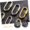 VILLFUL 5pcs Stainless Steel Chain Connectors Quick Link Chain Connector