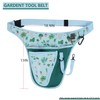 KUNN Garden Tool Pouch Apron with Pockets for Gardening,Florists,Carpenter,Construction