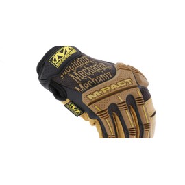 Mechanix Wear M-Pact® Leather Gloves (Small, Brown/Black)