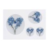 4 x 'Sprig of Forget Me Nots' Temporary Tattoos -