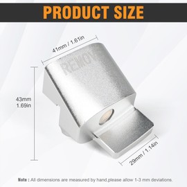 KAMIVOVO Automotive Specialty Serpentine Belt Tool Kit, Belt Tensioner Tool & Lightweight Tool for Professional Mechanics（Silver）