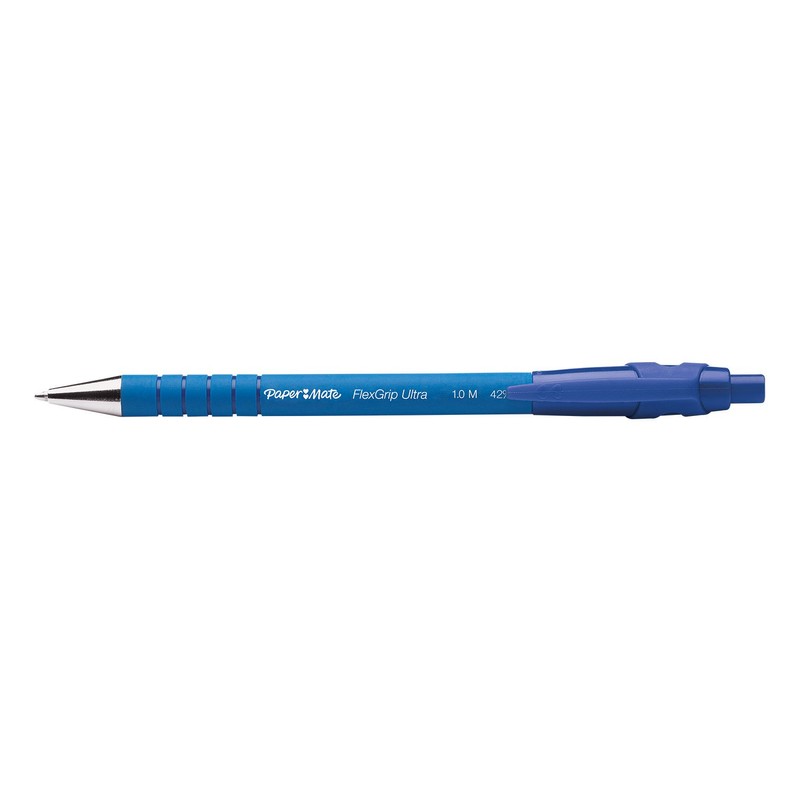Paper Mate Flexgrip Ultra Capped Ballpoint Pens | Medium Point