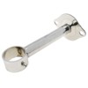 Rannb Ceiling-Mount Bracket Wardrobe Pipe Bracket Rod Lever Support Holder