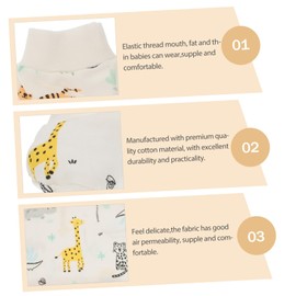 VALICLUD Baby Protective Hat Gloves Newborn Foot Sleeves Anti-scratch Mittens Soft Cotton Material for Baby's Safety