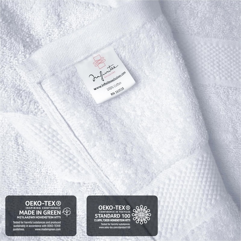 Infinitee Xclusives Face Cloth, 100% Cotton, 30 x 30 cm,