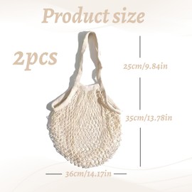 AONAYO 2 Stück Netztasche Sandspielzeug,Netzbeutel,Einkaufsnetz,Sandspielzeug Tasche,Einkaufstasche Netz Wiederverwendbar,Einkaufsnetzbeutel Mit Langem Griff Für Die Aufbewahrung Von Obst Und Gemüse