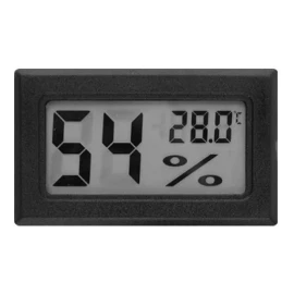 Mercader Digital Termómetro Higrómetro Digital Medidor Sensor Humedad Lcd