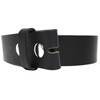 Genuine Leather Press Stud Belt Strap without Buckle. For Interchangeable