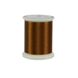 Superior Threads Magnifico 2-Ply 40 Weight Trilobal Polyester Sewing Thread Spool - 500 Yards (#2176 Cinnamon Toast)