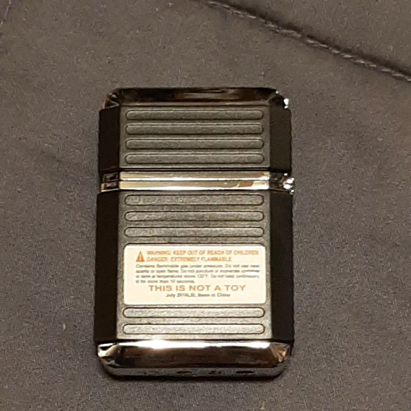 FSO Windproof Refillable Butane Lighter By FSO (For Smokers Only)