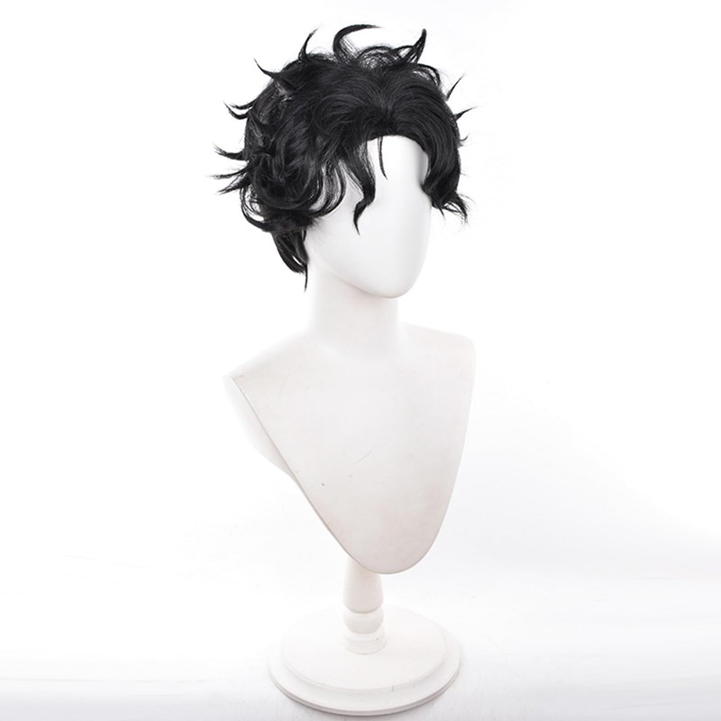 Soyusunny Short Cosplay Wig Costume Halloween Wigs for Women Men