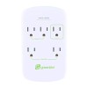 Greenlite 5 Outlet Advanced Power Strip Tier1 Wall Mount Smart